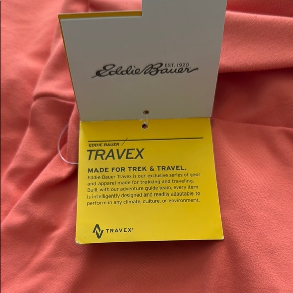 Eddie Bauer Travex Convertable Dress in Dusty Coral Size L NWT - Picture 6 of 10